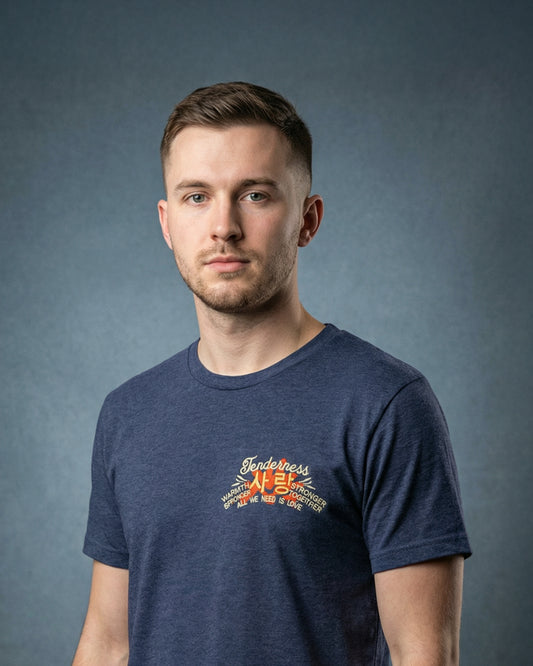 Tenderness Embroidered Men’s T-shirt