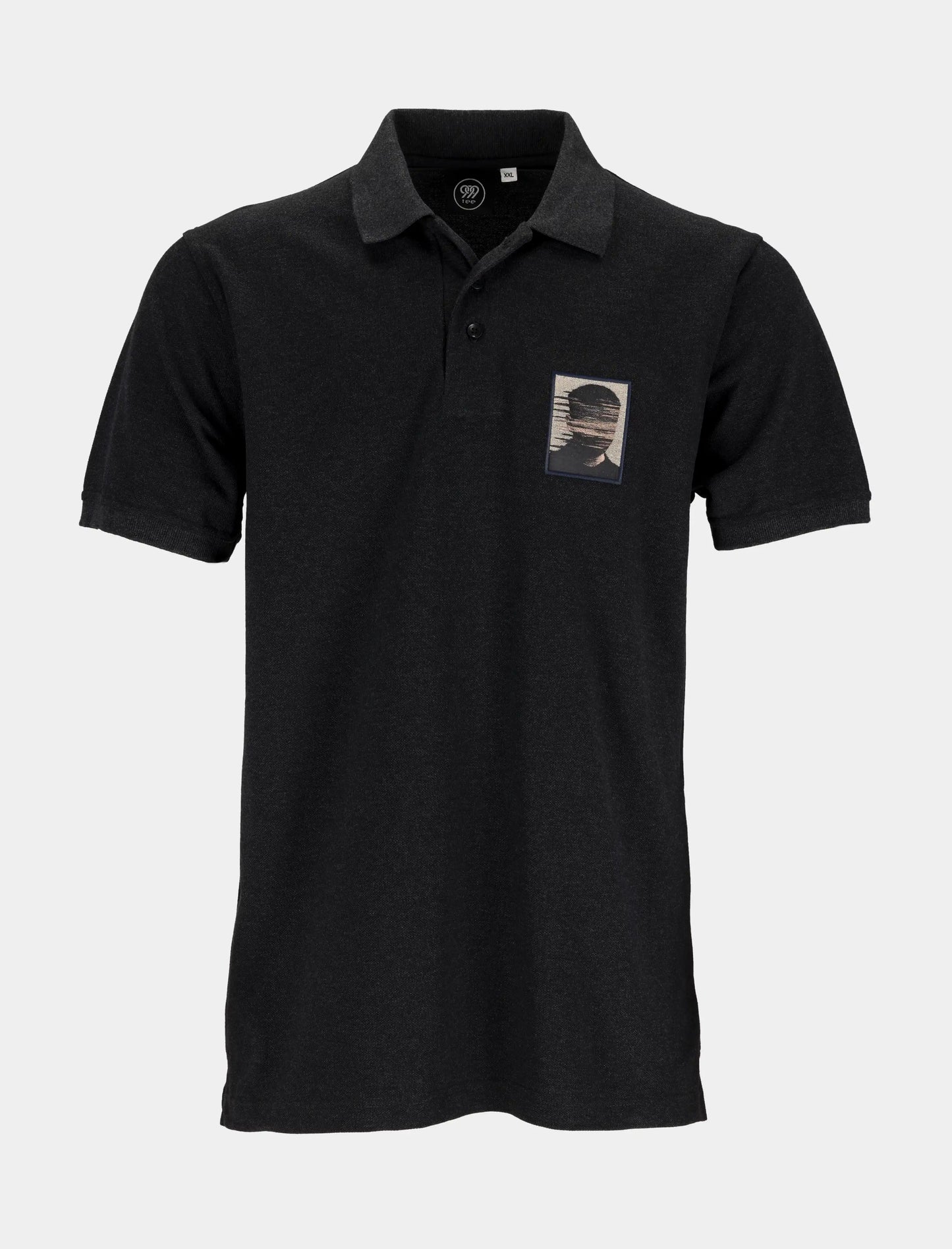 Static Blur Men’s Polo Shirt